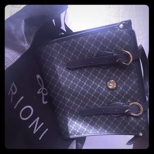 New Rioni black tote purse